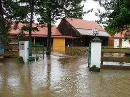 Hochwassersituation Juni 2013 in Günding